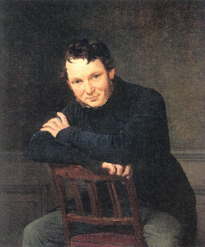 Marstrand, Wilhelm Portrait of the Artist Gottlieb Bindesholl Spain oil painting art